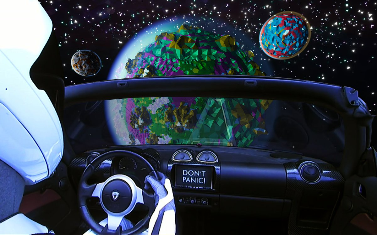 Joe Tirado On Twitter View From The Tesla Roadster Right