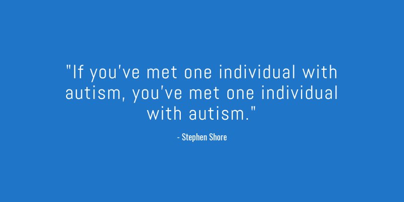autismspeaks's tweet photo. RT if you agree! Every person on the #autism spectrum has a unique combination of challenges and strengths. #LightItUpBlue https://t.co/Qy5Al23srr