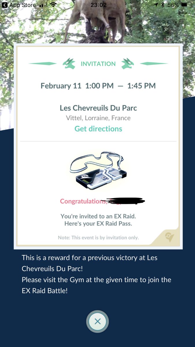 ex raid invite