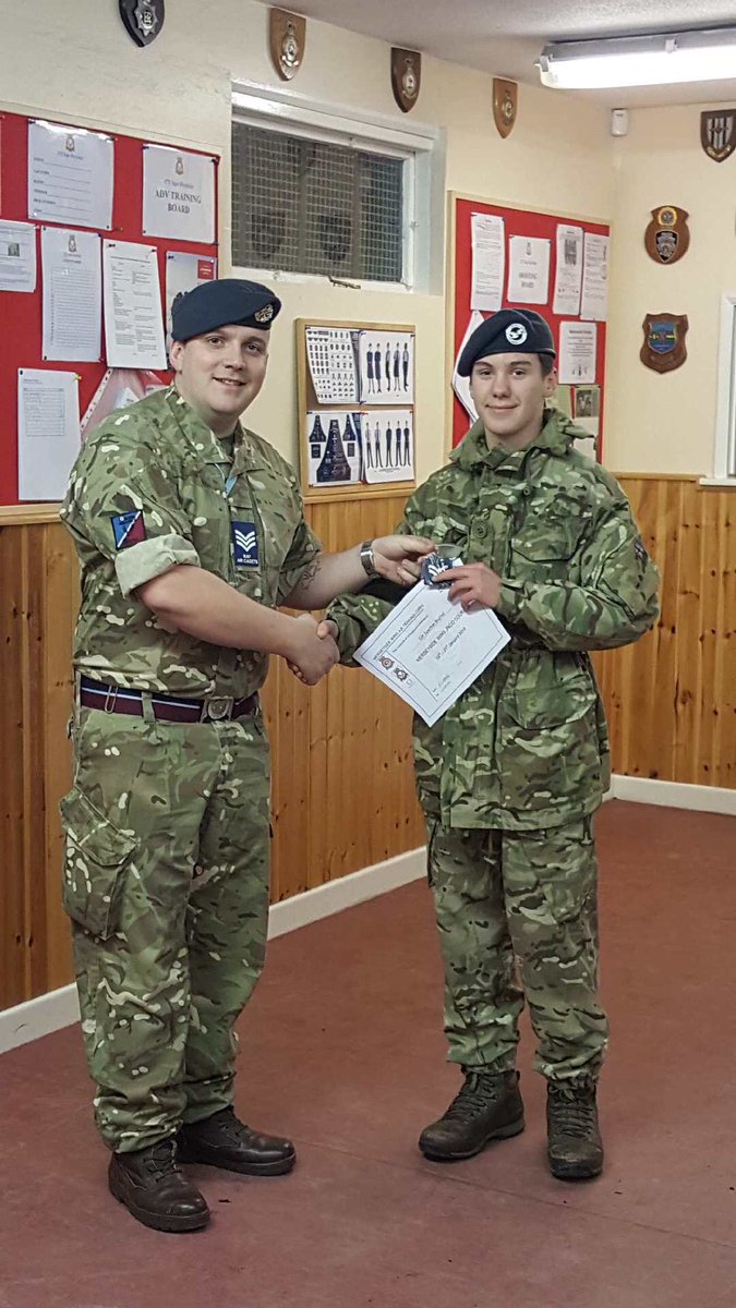 Congratulations to Cdt Bruffell on your promotion to Cpl tonight. Upon successful completion of a JNCO course last month and a letter of consideration for promotion, Cpl Bruffell tonight joins our NCO team. Well done Cpl! #whatwedo <a href="/RWO_WW/">WO Gary Walsh RAFAC</a> <a href="/MerseysideWing/">Merseyside Wing</a> <a href="/ComdtAC/">Commandant RAF Air Cadets</a>