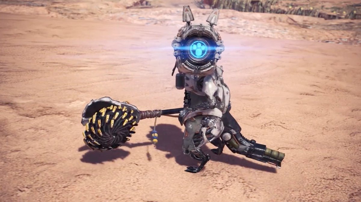 Playstation Looking For New Palico Armor In Monster Hunter World Play The Horizon Zero Dawn Event Until February 8 And Snag This Ps4 Exclusive Watcher Palico Set T Co Ypazxtztvb