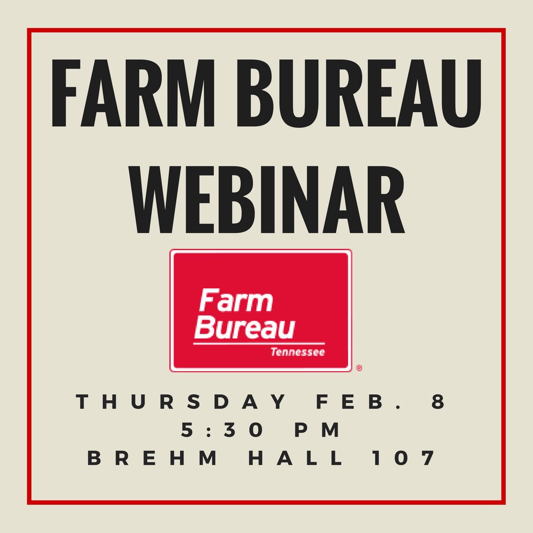 Please note the change to the location of Thursday’s webinar. Now in Brehm 107!
