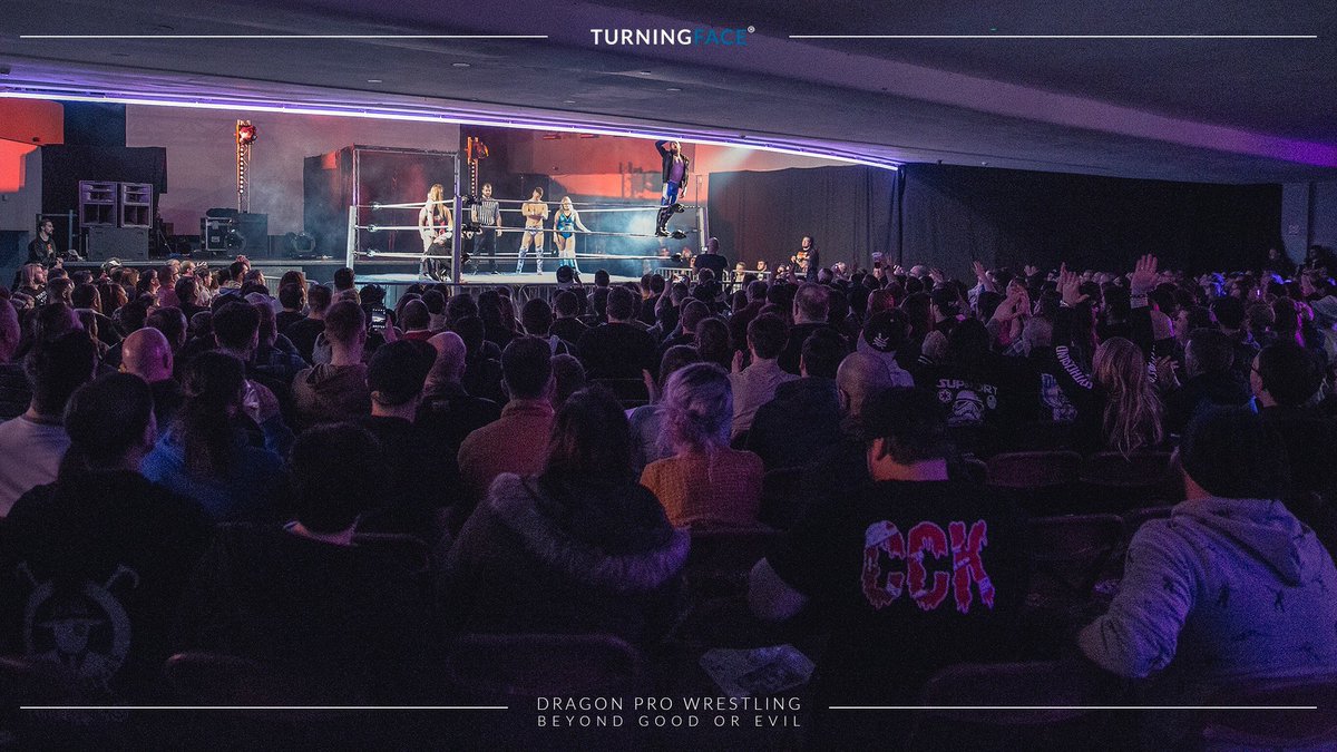 KayfabeToday's tweet photo. It’s here, @TheCiaranJames delivers his review of @UKDragonPro #BeyondGoodOrEvil 4/6/18 from Newport, Wales 🏴󠁧󠁢󠁷󠁬󠁳󠁿 special thanks to @Jim_TurningFace for the images used👏🏼📸 Enjoy😁 https://t.co/4XqYxws0OO https://t.co/pGnK8UPedk
