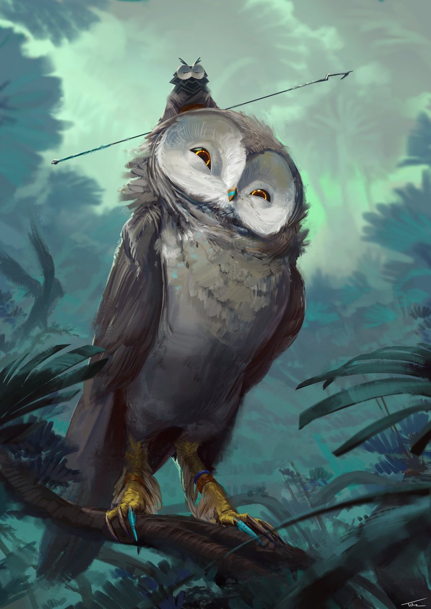 #Illustration: The Hoch Owls ?
Artist: Thomas Chamberlain - Keen (ArtStation)
#DigitalPainting #digitalart #digitaldrawing #draw #drawing #ArtistOnTwitter #artists #artwork #Art