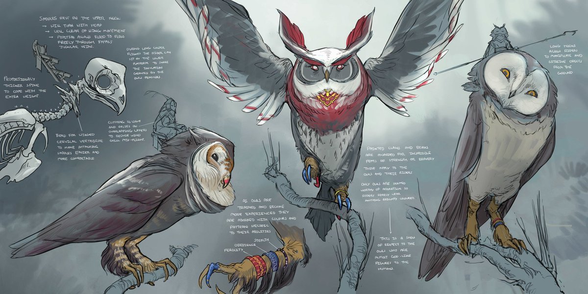 #Illustration: The Hoch Owls ?
Artist: Thomas Chamberlain - Keen (ArtStation)
#DigitalPainting #digitalart #digitaldrawing #draw #drawing #ArtistOnTwitter #artists #artwork #Art