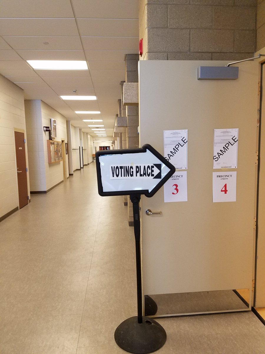 JoeyBeechAuthor's tweet photo. Ankeny--remember to vote today. No lines. Easiest voting ever. #ACSDgrows #ACSDbuilds https://t.co/mWsq0Sn8AV