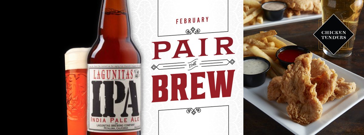 TiltedKiltPub's tweet photo. Why? Because it just hits the spot. @lagunitasbeer IPA with our hand breaded Chicken Tenders. #PairtheBrew https://t.co/zTu8LH77Cv