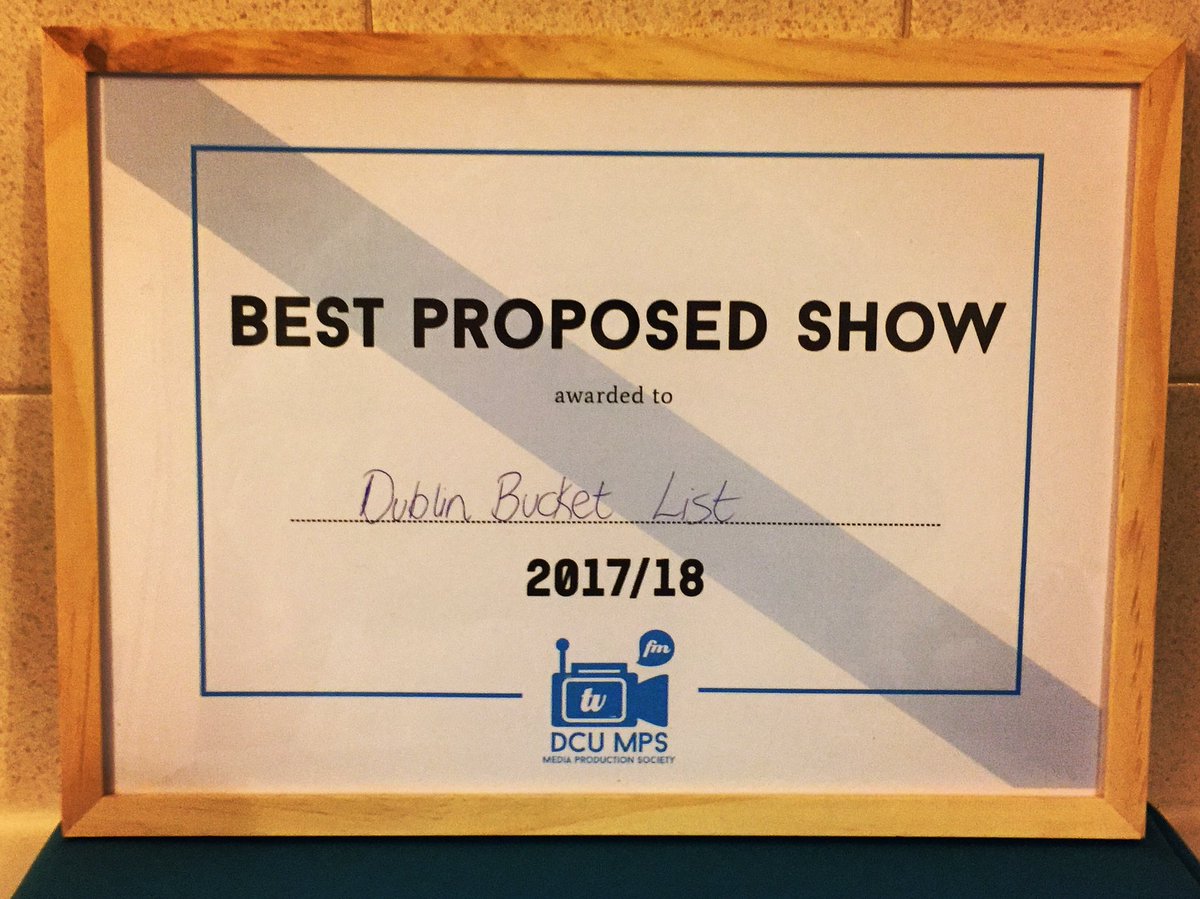 dubbucketlist's tweet photo. We won Best Proposed Show! 🎉 Thank you to @dcumps! Tune in Wednesdays 10-11pm on https://t.co/e7Q2JoSnM5 https://t.co/hnTsSQZ52p