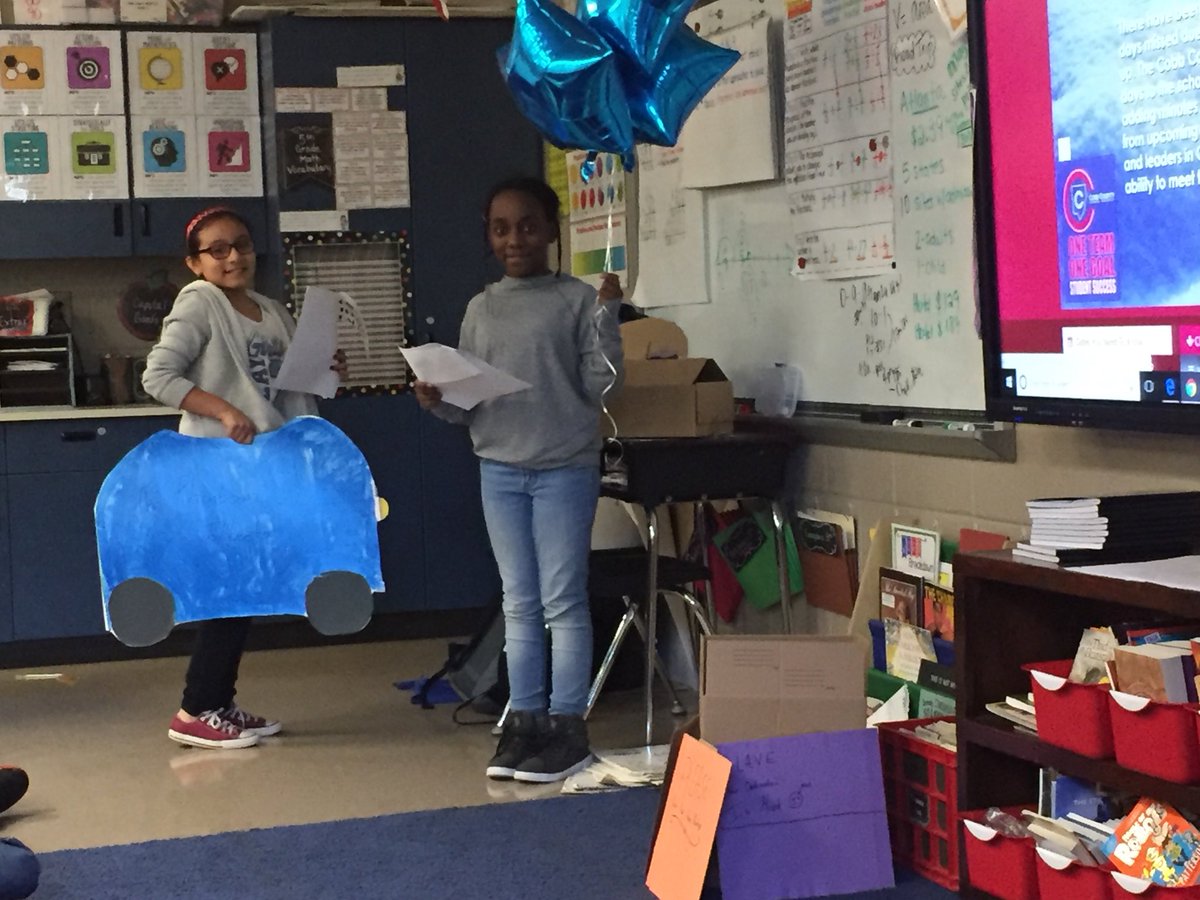 Caution!!!Creative minds at work! 
Loved seeing them create displays/board games, become playwrights, and reenact their favorite parts of The Phantom Tollbooth. #LiteracyHeroes #UltimateLearningExperience #LearningToInspire @MabletonES