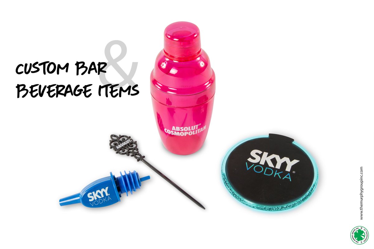 Do you have clients in the bar &amp; beverage industry that are looking to create unique items for their next event or promotion?  At the Murphy Group, we side-by-side you to make sure your brand message is unforgettable!

#promotionalproducts #promoitems #branding #buildyourbrand