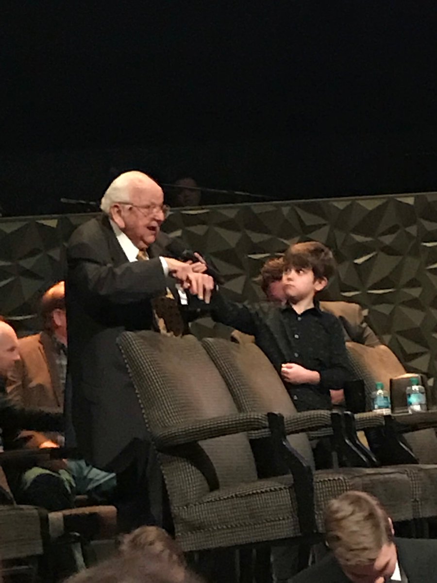 Great grand son, Seth Spears, holds mike for me during powerful prophetic service with pastor Anthony Mangun at POA. Bring them up to see the supernatural.
