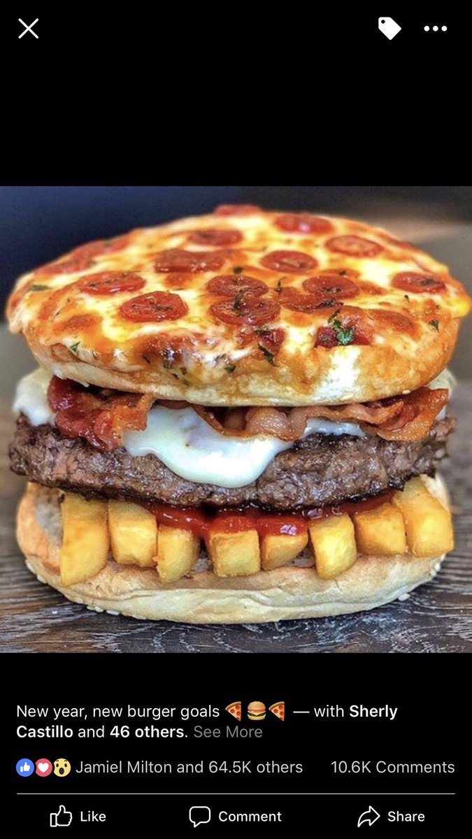 And there you have it we all have been waiting for this 💥💥all it’s missing is a side of hot wings 😩😩 !