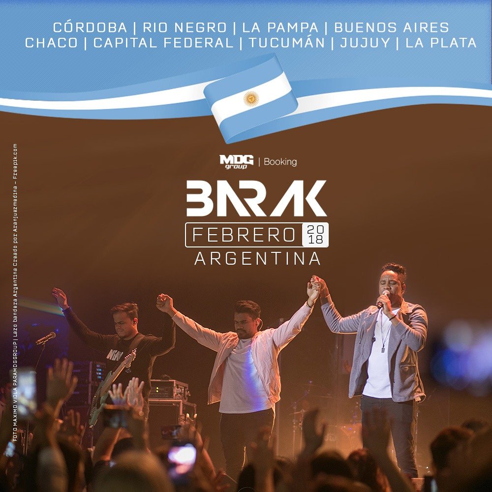 El <a href="/GrupoBarak/">Grupo Barak</a> ya tiene las fechas confirmadas del Tour por Argentina #RadicalLive del 09 al 19 de febrero. 
¿En que ciudad nos encontramos? 

#MDG #MDGGroup #Booking #Prensa #RadicalLive2018