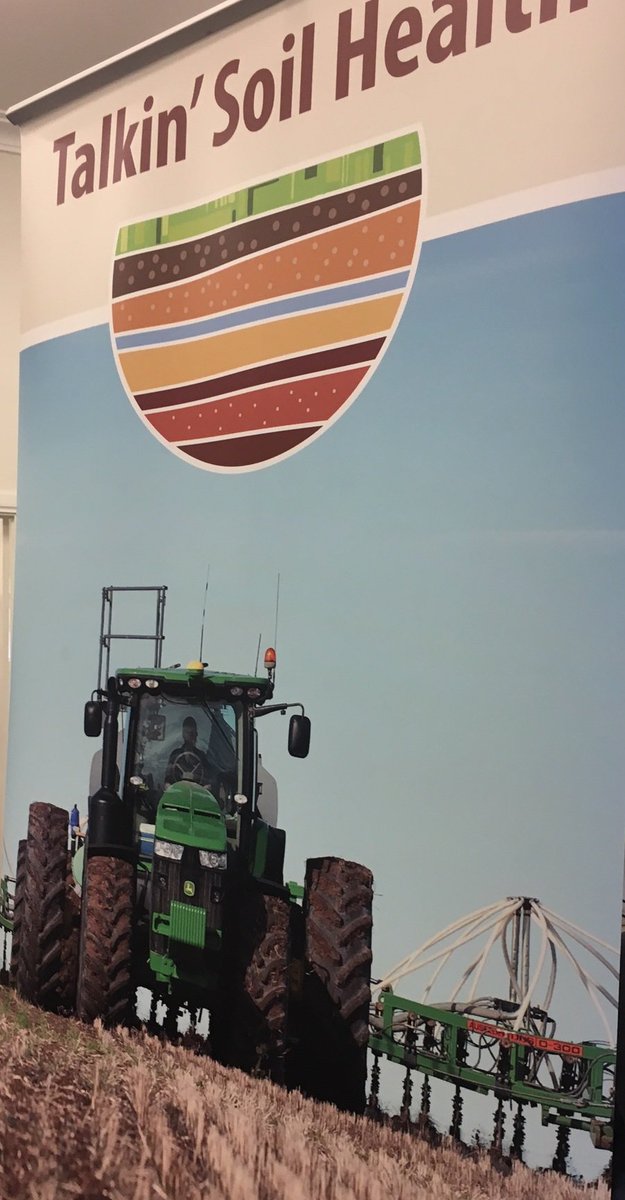 Wheatbeltnrm's tweet photo. #TalkinSoilHealthConference banner arrived today! Come along 13-14 Mar, #Dalwallinu & 15-16 Mar, #Katanning to share #SoilKnowledge #NewSoilTechnologies. More info here - https://t.co/Q6VEjtP03S #WorldChangingThinkers #InnovatorsinSoilHealth #tsh2018 https://t.co/T8tE4HObT6