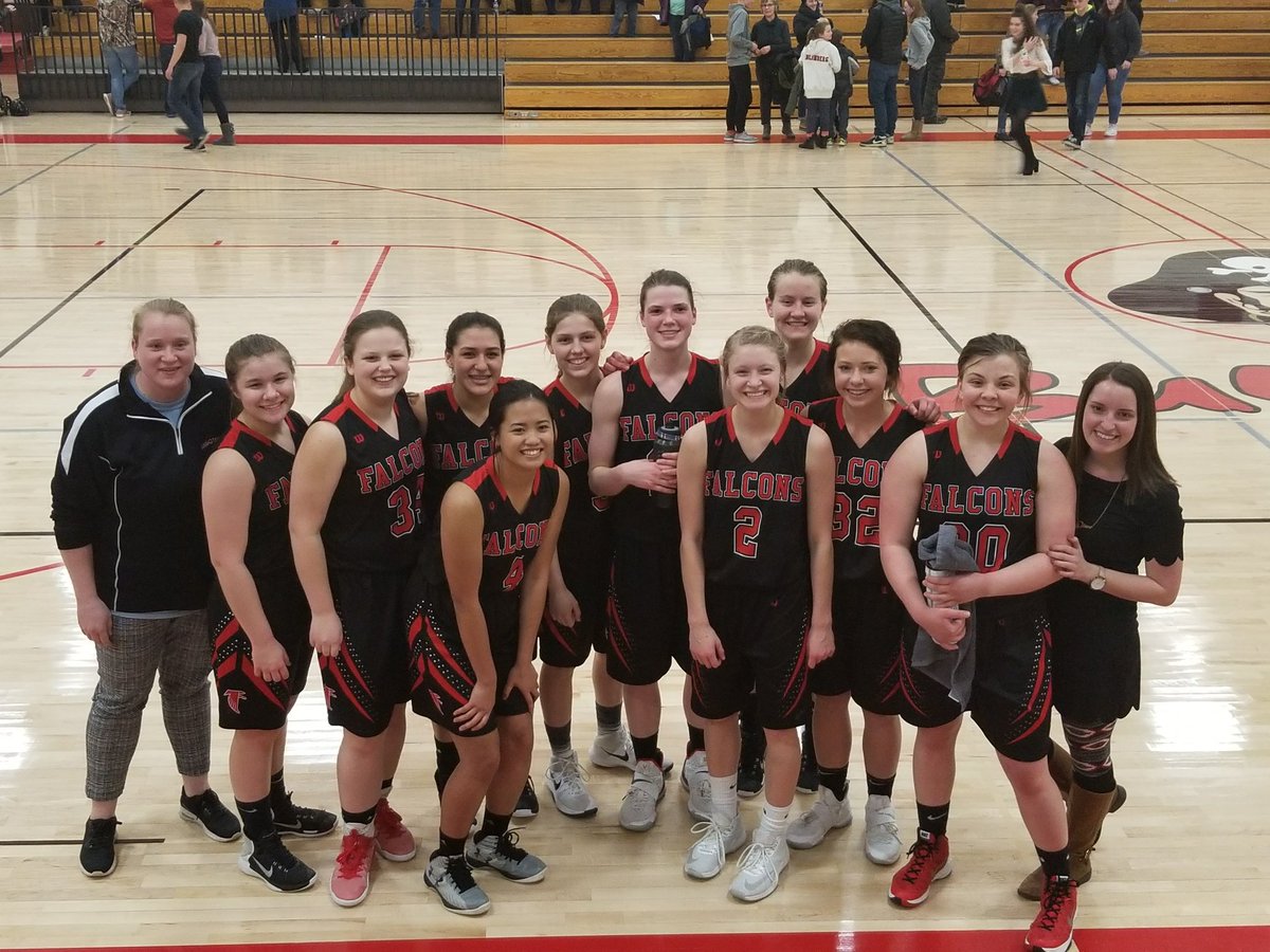 Ms_Meserole's tweet photo. Congrats to the #AbbyFalcons on another big win! Proud to say we brought home another win against a top conference team! 
Special shoutout to Dylana for scoring her 1,000th point tonight! #WayToGoD https://t.co/mMcPWYOzpV