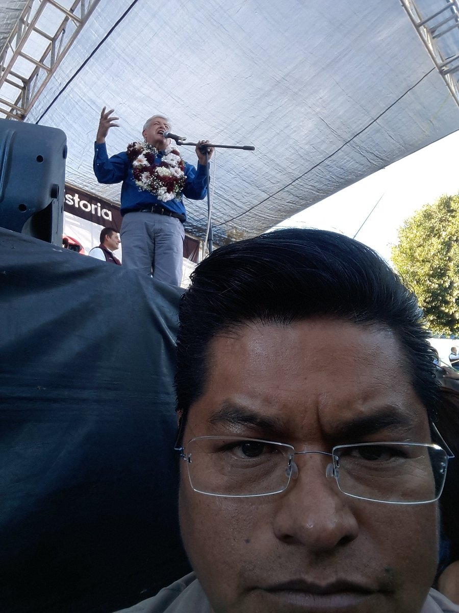 AntonioTeutliC's tweet photo. El que lucha por la justicia nada tiene que temer. Desde San Andres Cholula #JuntosHaremosHistoria https://t.co/RvESmF26uj