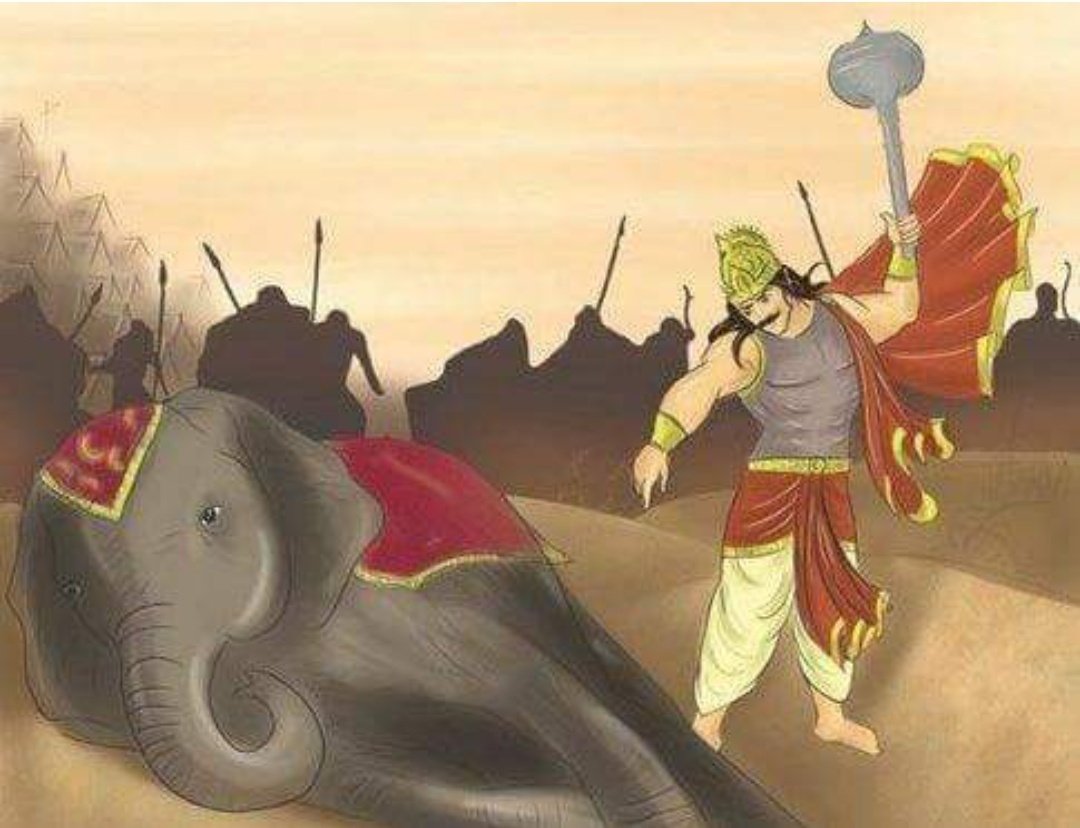 Day 15 – Dhrishtadyumna kills DronaThe battle continues through moonrise and sunrise when Drona begins to slaughter the Pandava army. Arjuna and Drona meet in a fierce battle but no side can prevail. Drona then fights both Virata and Drupada, killing them both.