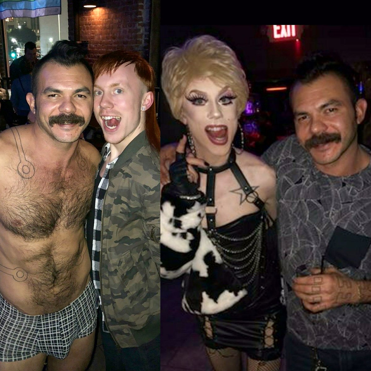 Ms_Starstruck's tweet photo. #TransformationTuesday with this Beautiful Babe!
๐๐ค๐๐ค๐๐ค๐๐ค๐๐ค๐ #StaceyStarstruck #ShawnMorales #Seattle #LA #Queer #dragqueen #blueeyedterror #wildchild #leather #Dahmtop #Daddy #Candy #Milf #Dilf #precinct #notherclub #trashrat #swampdonkey #yourewelcome https://t.co/FE1VpZd0M8