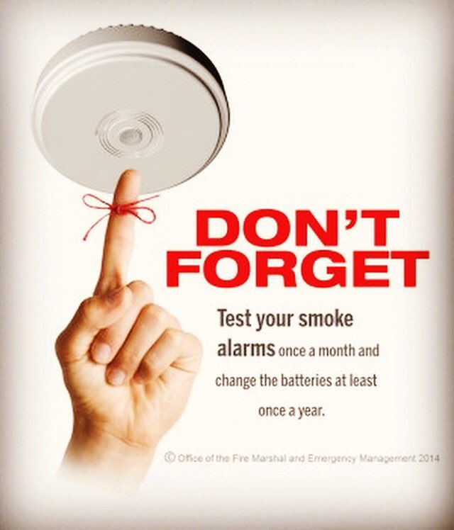 The popular show “This is Us” brought a lot of attention to making sure your alarms have batteries and are functioning properly. Check your detectors! #firesafety #smokedetector #thisisus #realestate #eliteassistance