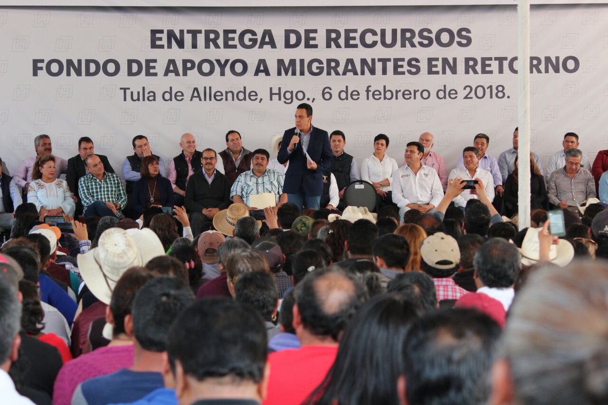DanielRolandoJ's tweet photo. Por primera vez el @gobiernohidalgo destina recursos para #ApoyoAMigrantes en retorno con la finalidad de brindar cobertura para todo el estado. https://t.co/pVFNjc9GzH