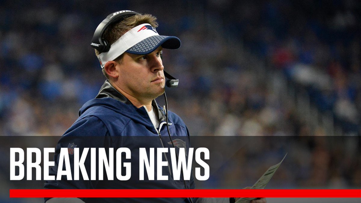 Breaking: New England OC Josh McDaniels has decided not to accept the Colts' head coaching job and will remain with the Patriots. (via <a href="/AdamSchefter/">Adam Schefter</a>)