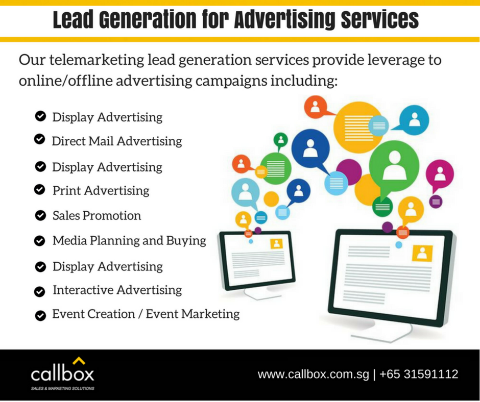 ShienaChin's tweet photo. Lead Generation for #Advertising Services
>>>>>https://t.co/CtRnWA7vUu by @CallboxSG
#LeadGeneration #CallboxSingapore #DisplayAdvertising #DirectMailAdvertising #PrintAdvertising #SalesPromotion #MediaPlanningandBuying #InteractiveAdvertising #EventCreation #EventMarketing https://t.co/WvH7IwHCOt