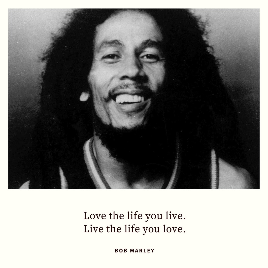 Happy Birthday, Bob Marley! Today we remember the life of the singer:  