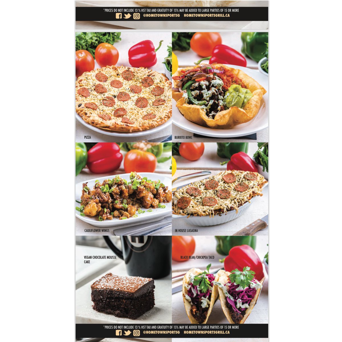 HometownSportsG's tweet photo. The wait is finally over! The Vegan Menu is fully available starting tomorrow! 😋 FINALLY a place to watch your favourite sports and enjoy some amazing vegan food! 🌱 We hope to see you all soon!😄 #vegan #hometown https://t.co/U5ap1mLN8R
