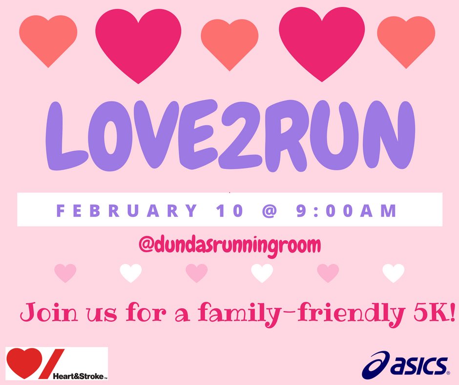 DundasRR's tweet photo. #Love2Run @DundasRR this Sat Feb 10 @9AM! #runwithrr https://t.co/LYz2UXdq1r
