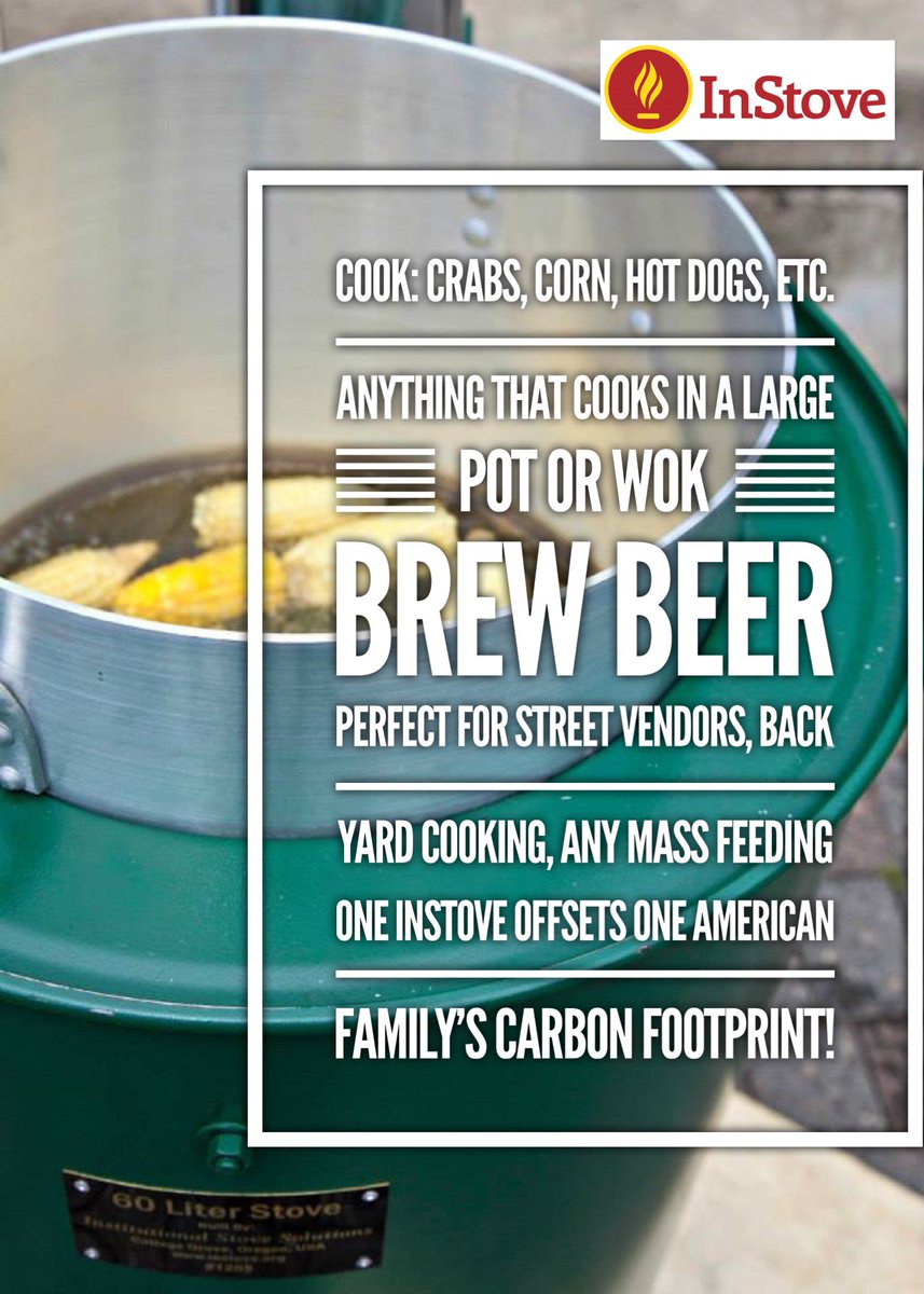 InStove's tweet image. Learn how you can reduce your family’s carbon footprint @instove.org #beapartofthesolution #cookstoves #carbonfootprint #oregoniansgive #sustainability