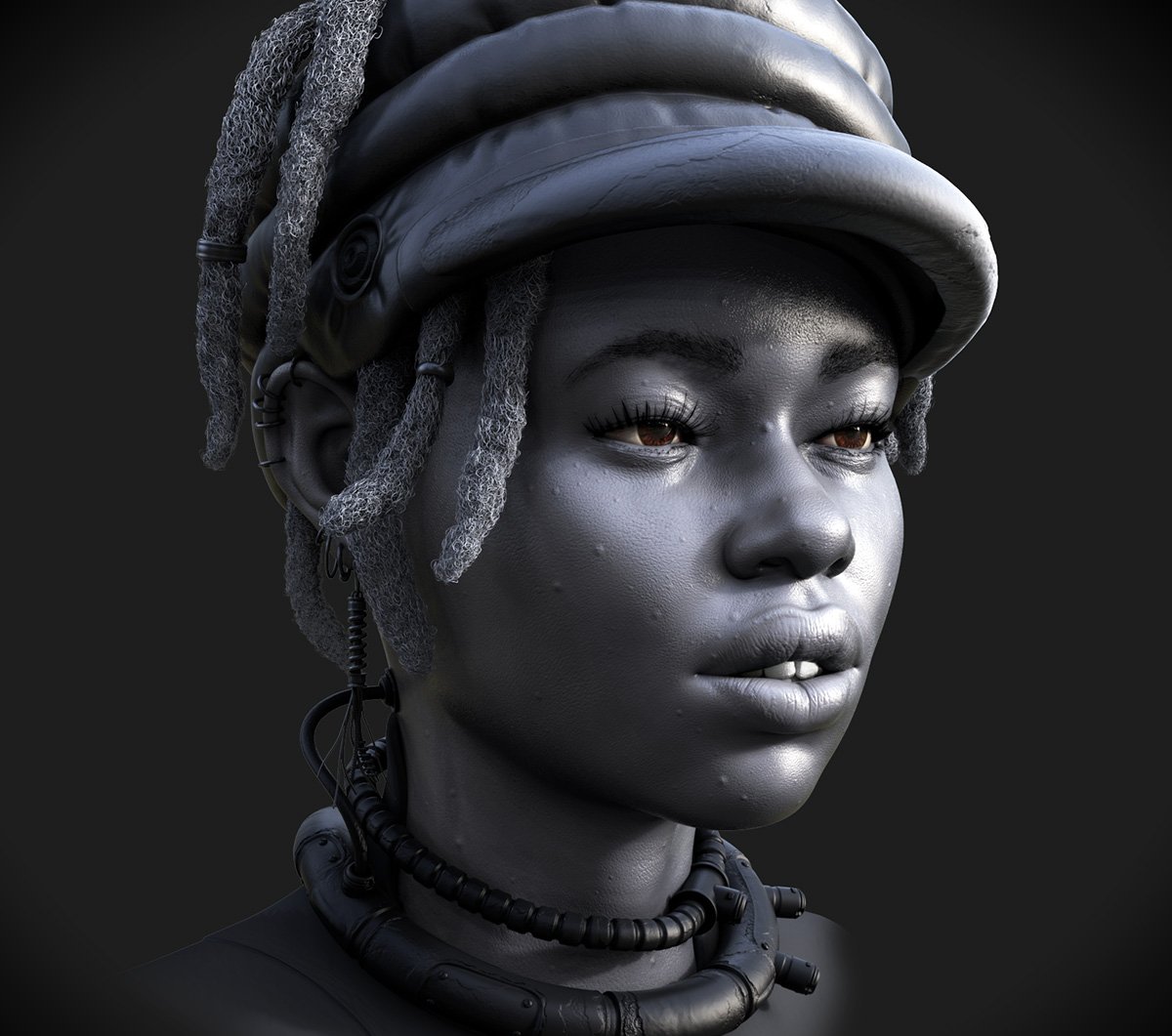 OomouCom's tweet image. Work-in-progress...  #zbrush #characterdesign #conceptart