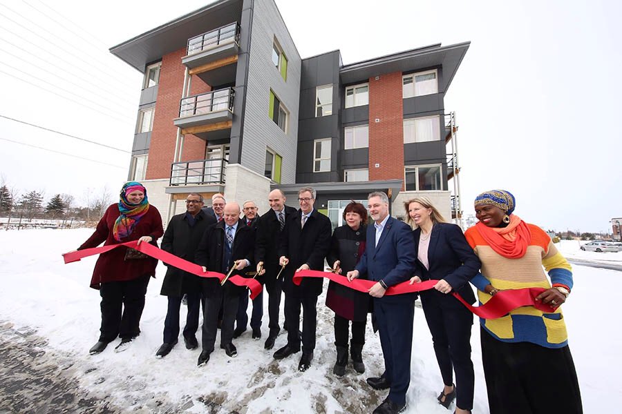 PeterMilczyn's tweet photo. Proud to announce with @jyduclos and @jimwatsonottawa over 74 million to create more than 675 affordable housing units in Ottawa today. https://t.co/ZU8l3EKzi7