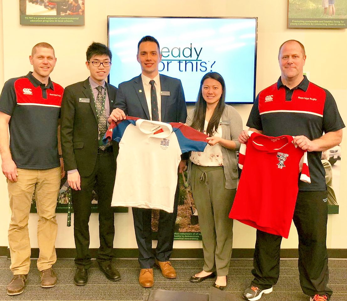 #TDplays is alive on the #northshore with a contribution the Rockridge Rugby 🏉 Huge thank you to the coaches and parents that make sports a possibility for the kids 👍