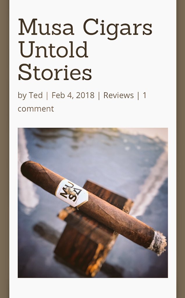 JuanYamilMusa's tweet image. Rated 9.2 by @cigarnoise . Thanks a lot! #MusaCigars #Puros #Cigarros #DR