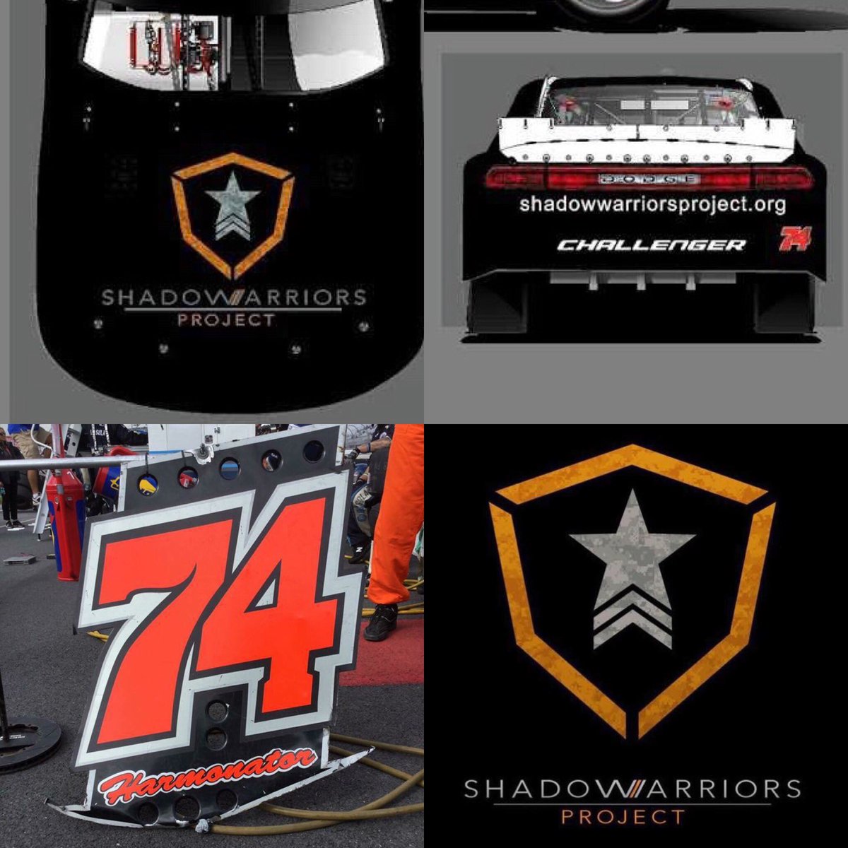 KarynMarinella's tweet photo. A sneak peak of what’s to come for Daytona...the final reveal will be shortly 

#MikeHarmonRacing #ShadowWarriorsProject #Daytona 

10 more days until it takes to the track 🏁 @MarkGeistSWP @hrmn8ter @HeroesMediagrp @rgbimaging @ProPrintersSC @DISupdates @NASCAR @NASCAR_Xfinity https://t.co/2DrhIFBVEt