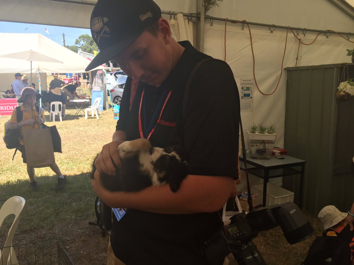 Who says you should never work with children or animals? <a href="/m_hancock29/">Morgan Hancock</a> <a href="/WboolStandard/">The Standard</a>