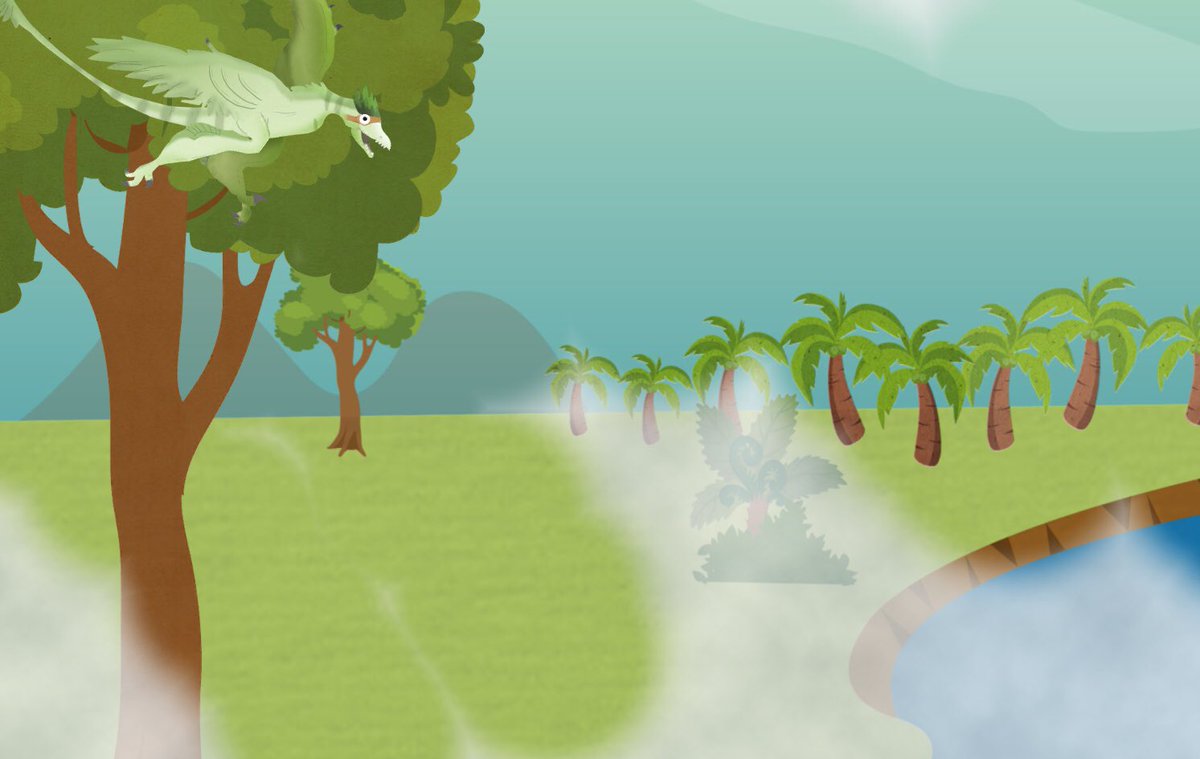 DuesTasses's tweet photo. Clean the fog so the microraptor can jump from the tree. Play and learn with our next app: What were dinosaurs like? Next week available on the AppStore.

#sneakpeek #apps #appsforkids #appspernens #appsparaniños #kidsapps #dinosaur #educational #games #history https://t.co/Hm9E4zHSPj