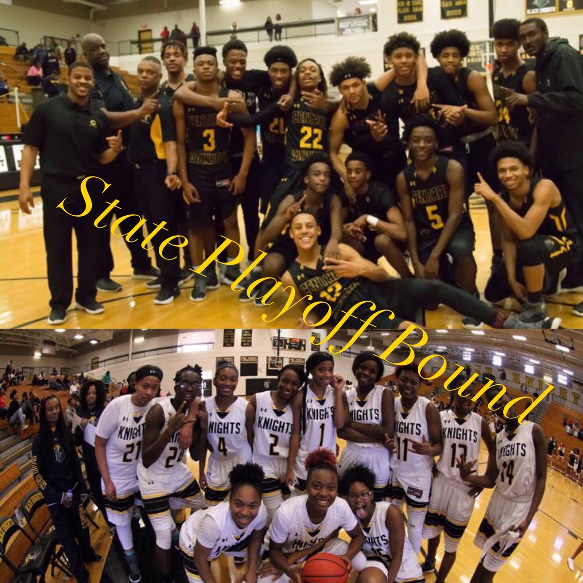 CentralGwinnett's tweet photo. Game Day tomorrow for @LADYKNIGHT4L and @BasCentral face @NorcrossHoops and @Norcross at the Castle for a chance to make it to the Region Championship Game. #bethere #WeRCentral https://t.co/ViU3FBi511