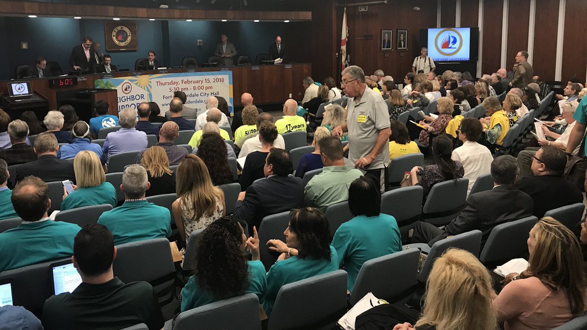 Hundreds pack Fort Lauderdale meeting to decide fate of Wave streetcar project bit.ly/2BJjrbw https://t.co/24vADskshb