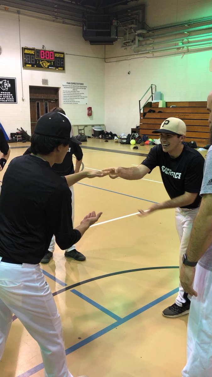 APantherBB's tweet photo. Took a little advice from @CoachCox19 from the @aotc_podcast on competition.  Threw a little curve ball at them today to end practice. A little paper rock scissors to see who wins a break from conditioning at the end of practice.  You must be a competitor in all areas! #hate2lose https://t.co/fA4aeRbXuF