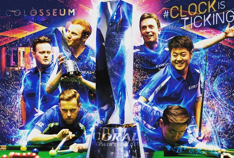 sportizzle's tweet image. Snooker - The 2018 Coral Shoot Out, starting on 8th Feb at Watford Colosseum, is a fast 1 frame tournament featuring 128 players.
@antsmcgill @WorldSnooker1 @SteveSnooker @Snookerlegends @nr147 @Magician147
#snooker #sportizzle #coral  #shootout #colosseum #frame #knockout #UK