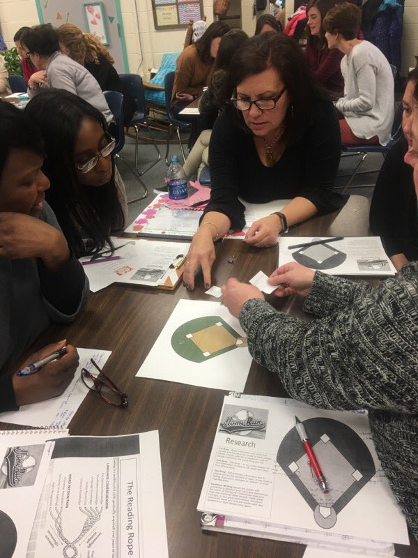 akayebain's tweet photo. Give me some teachers and active learning....cause it’s root root root for new expository writing strategies...at the Ol’ WMR! ⚾️📒 #CelebrateAuburn https://t.co/XXvDS7Ik1j