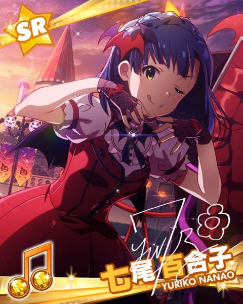 charles32825415's tweet photo. #月刊七尾百合子 ＃ミリシタ　#七尾百合子 
魔法使、ヒーロー、ヴァンパイアガール、マグロの釣り師。百合子の素晴らしいアイドル生活 https://t.co/oUcjuBbiXM