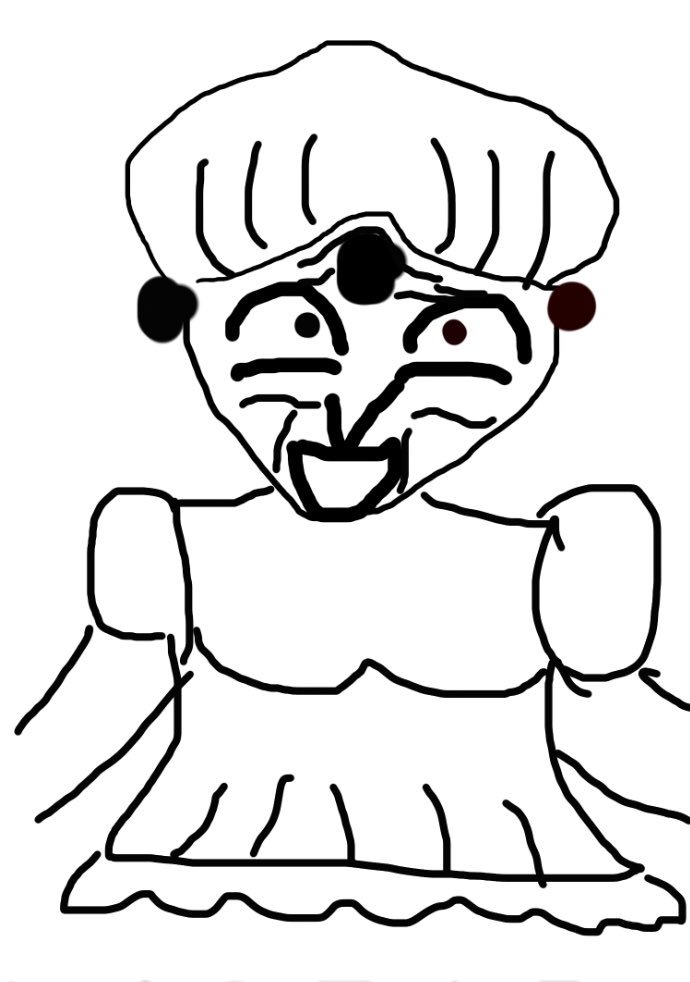 a_ms31's tweet photo. @misakimoto こんにちは^ ^
胴体まで描いたみたw https://t.co/uO9G1VPE1J