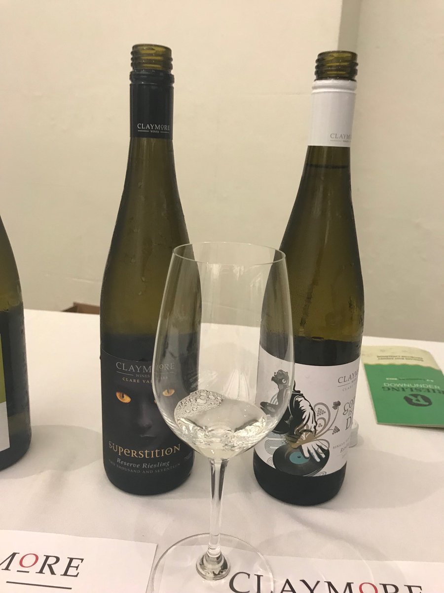 EmHenhouse's tweet photo. It’s a riot ! Put these wines wines on repeat #riesling #wine# RieslingDU #claymorewine https://t.co/yyYEdSrx7x