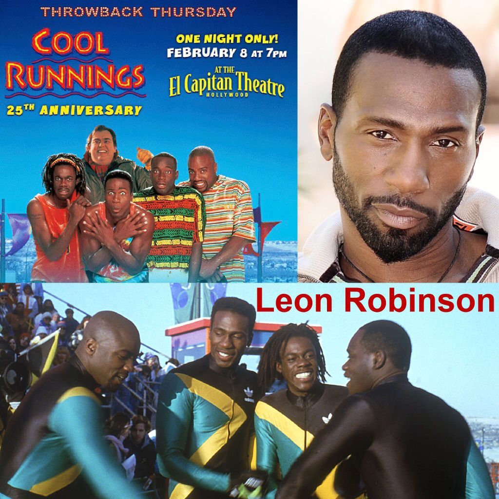 ElCapitanThtre's tweet image. Feel the Rhythm! Feel the Rhyme! Get on up, it’s bobsled time! @justleon will join Jon Turteltaub &amp;amp; Bruce Green on the @ElCapitanThtre stage before the movie to celebrate the 25th Anniversary of #CoolRunnings Feb 8 at 7p! bit.ly/elcapthrowback #ElCapThrowback
