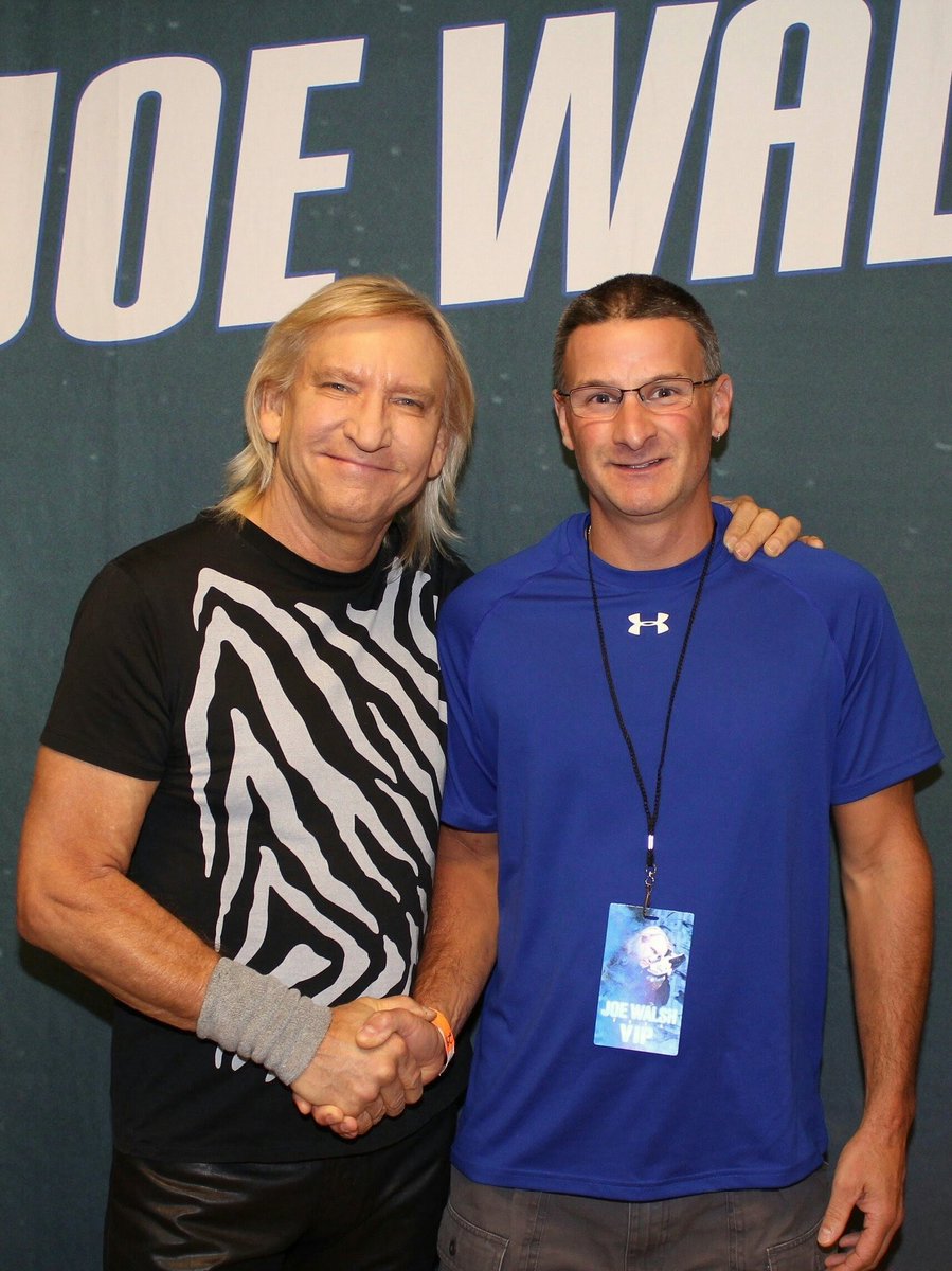 ScottWo25580427's tweet photo. @JoeWalsh Definitely mine to. A great musician and person. Joe's been a great inspiration of mine for years https://t.co/3XkQRf9Sfr