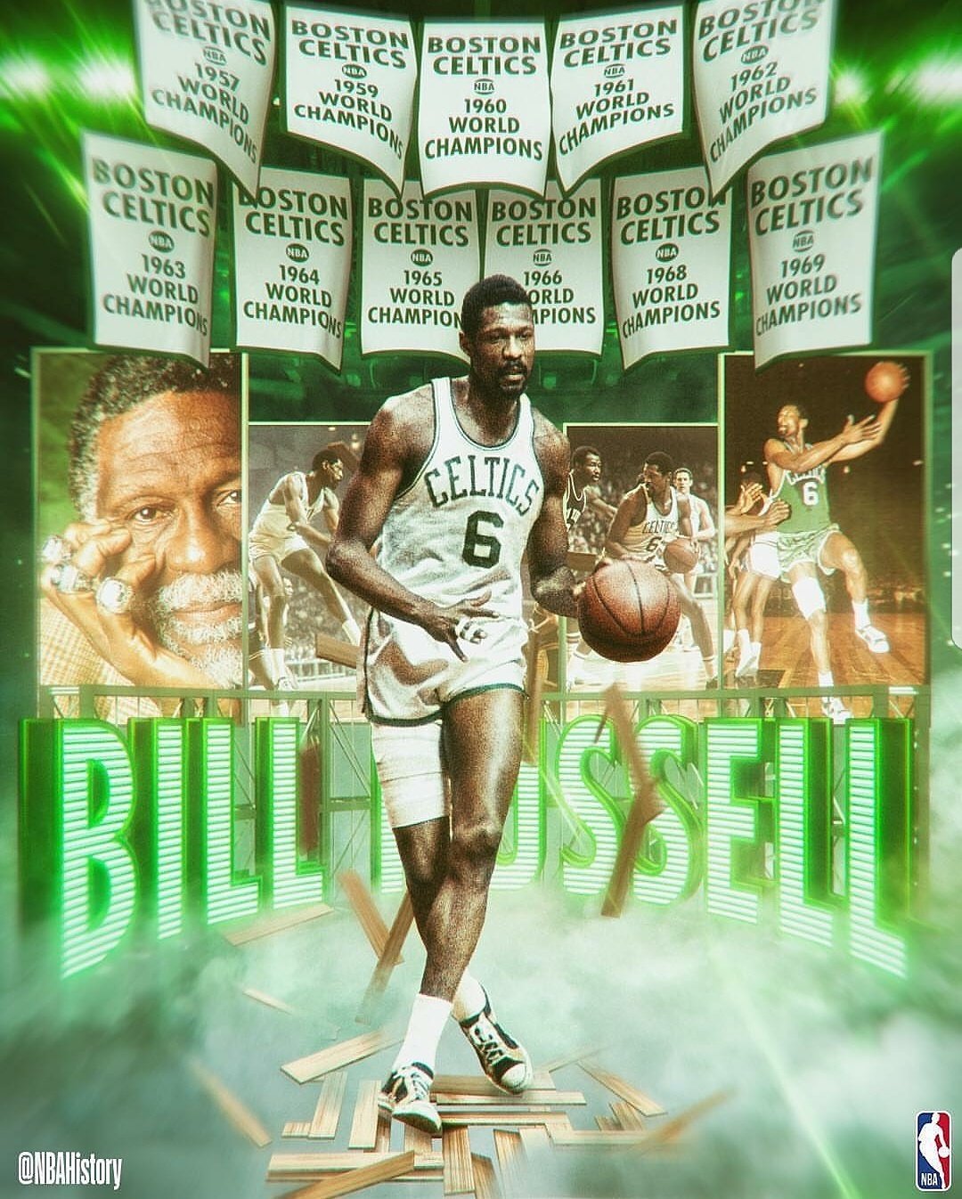 Happy Birthday Bill Russell        