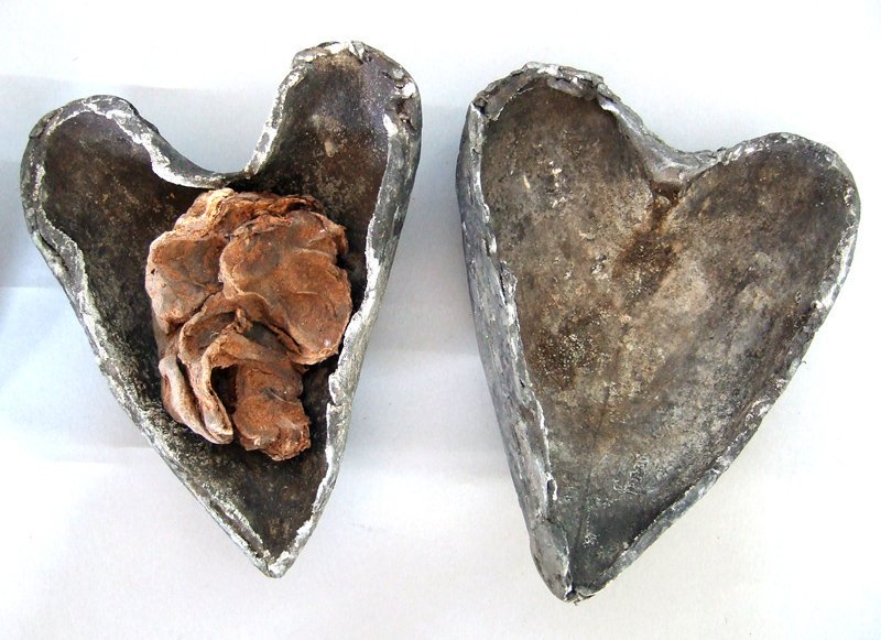 Pitt_Rivers's tweet photo. Human heart in a lead casket, collected in #Ireland, 1860s. #ValentinesDay  https://t.co/AaXZcG5mZp https://t.co/4vXmpbhBUM