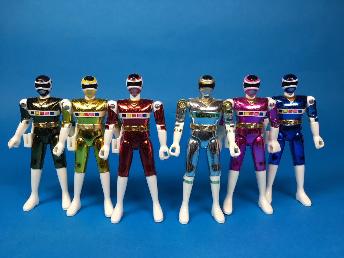 2026年最新】超合金 電磁戦隊メガレンジャー　超合金　フィギュア　6体セット メガレンジャーの人気アイテム メルカリ - 特撮